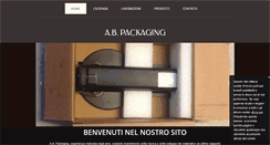 Desktop Screenshot of abpackagingimballaggi.com