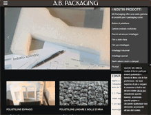 Tablet Screenshot of abpackagingimballaggi.com